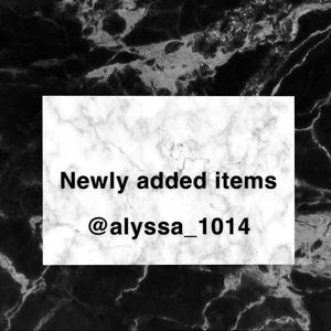 Newly added items